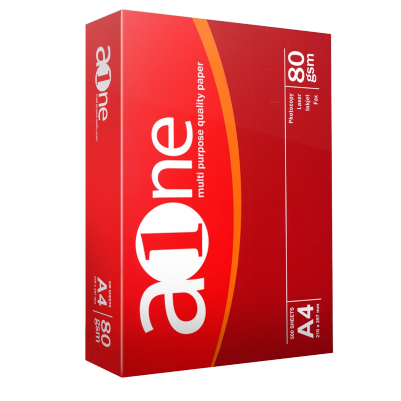 Папір для друку AONE Paper A4, 80 г/м2, 500 арк., білий